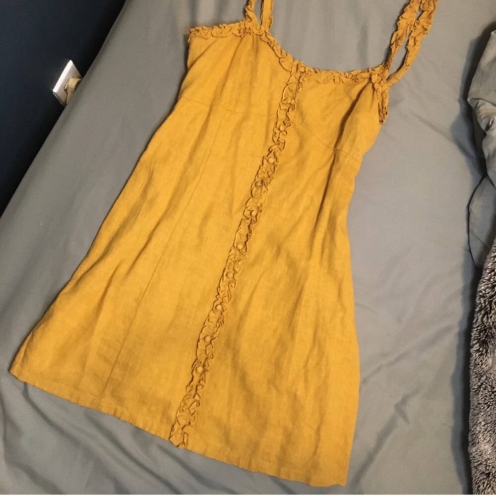 Yellow mini dress from forever 21